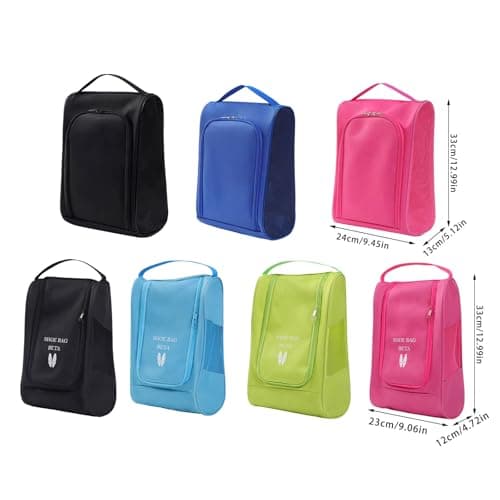 Shoe Storage for Sports Shoes Sandals Easy Carry Resistant Travel Essential Portable Shoe Bag — view 3