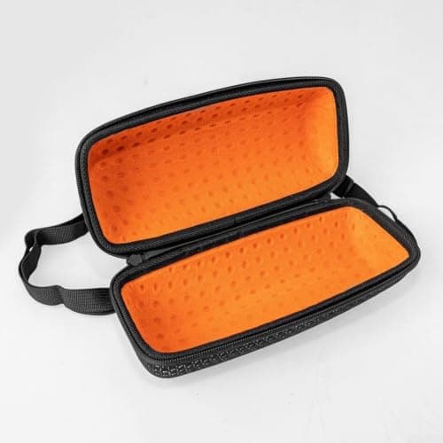 Wusvive Speaker Case for Charge 6, EVA Hard Shell, Sound Mesh Panels — view 3
