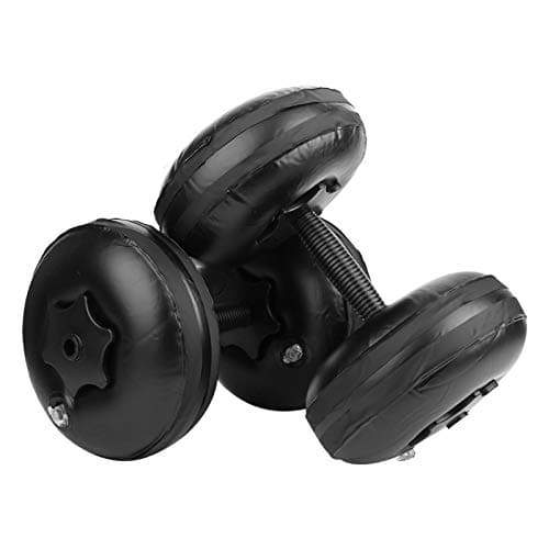 Water Dumbbell, Portable Water Filled Adjustable Dumbbell Barbell Weights Set, Travel Weights Water-Filled Barbells Eco-Friendly Fitness Equipment for Shaping and Fitness — view 2