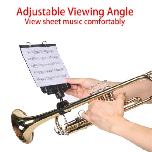 Marching Lyre Clip Trumpet Marching Lyre Sheet Music Holder — view 6