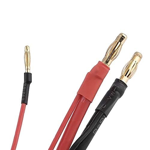 Yiqigou 2 pcs XT60 Female Plug Connector to 4MM Bullet Banana Connector Adapter Lead with 2S JST-XH Balance Plug — view 2