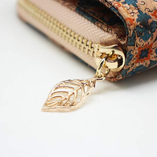 Boshiho Vegan Cork Wallet: Women's Zipper Pocket Purse with Card Holder and Coin Purse - Vegan Gift for Vegetarians, Women, Ladies, and Girls — view 6