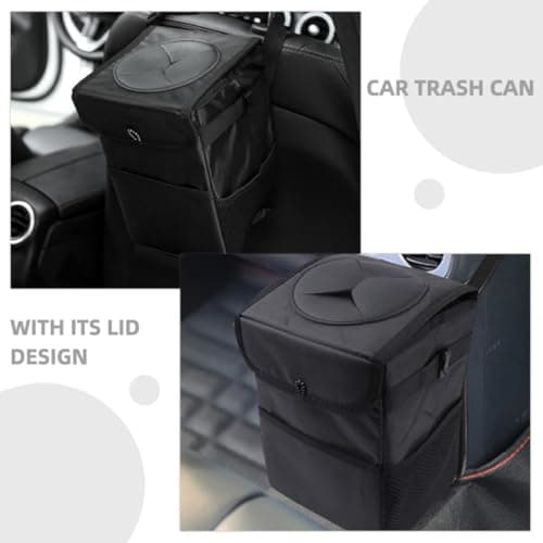 OFFSCH Portable Car Trash Can Organizer for Car and Suv Camping Trips — view 5