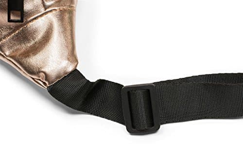styleBREAKER Womens Metallic Belt Bag 21x16 cm,Rose Gold — view 5