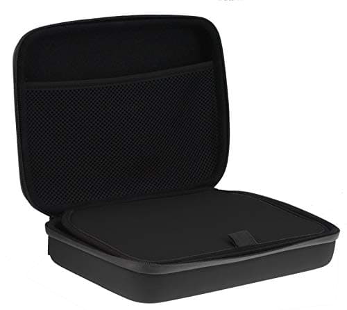 Navitech Black Rugged Headphone/Headphones Case Cover Compatible with the Audio-technica ATH-WP900 — view 2