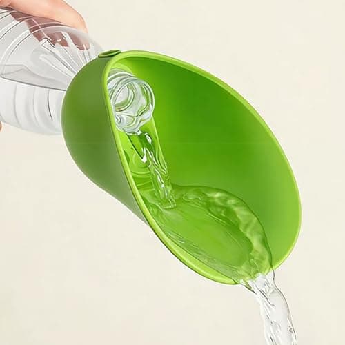 Portable Dog Water Bottle Adapter, 2 Pack Silicone Drinking Cap for Dogs, Practical Folding Water Container, Silicone Portable Dog Bottle Dispenser for Pet Outdoor Walking and Camping — view 5