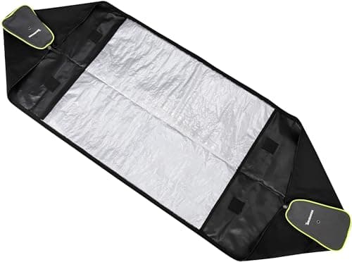 BRUBAKER Combo Set Carver Champion - Ski Bag and Ski Boot Bag for 1 Pair of Skis + Poles + Boots + Helmet - Black/Neon Yellow - 74 3/4 Inches / 190 Cm — view 4