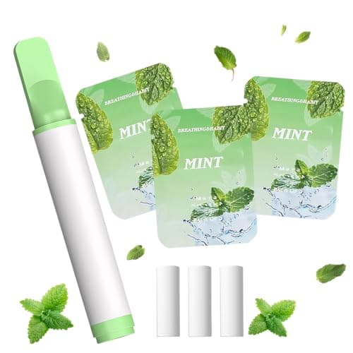 Mint Flavoured Air Inhaler with 3pcs Mint-Flavoured Filters