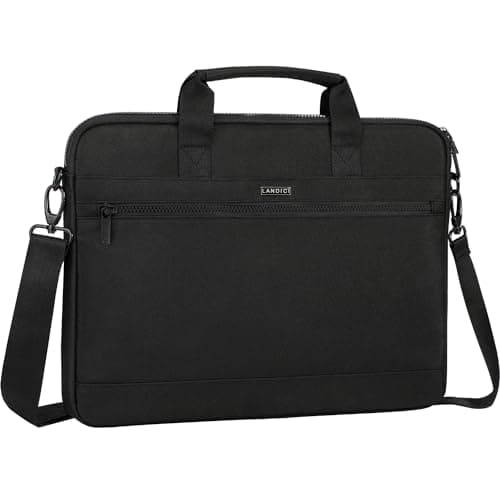 LANDICI 360°Protective Laptop Bag 15.6 Inch with Shoulder Strap