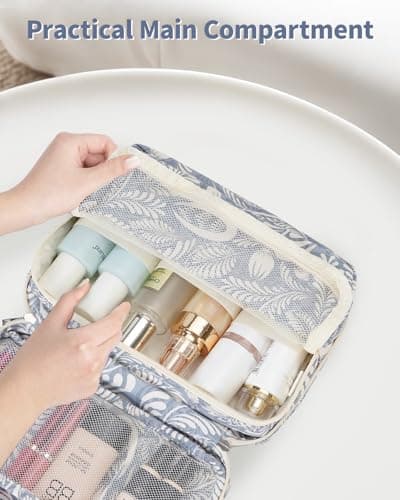Narwey Travel Hanging Toiletry Bags for Women, Wash Bag for Toiletries — view 3