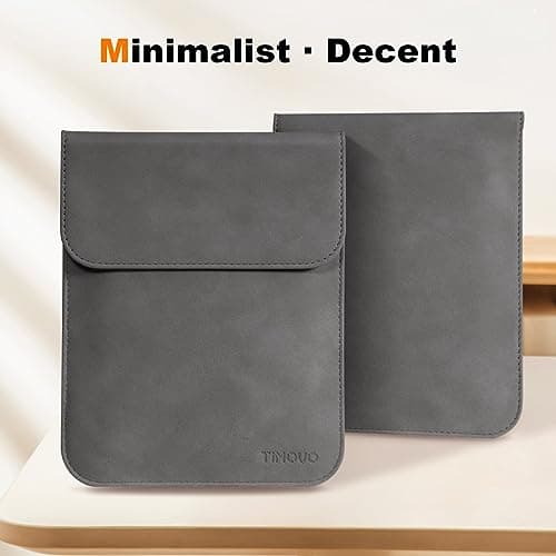 TiMOVO 6 Inch Protective eReader Sleeve, Space Gray — view 6