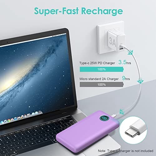 Power Bank Fast Charging, 26800mAh Portable Charger Battery Pack — view 2