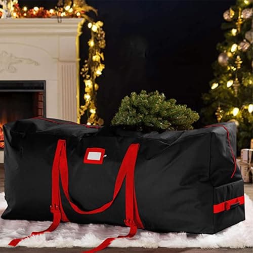 Christmas Tree Storage Waterproof Organizer with Wheels and Handles — view 3