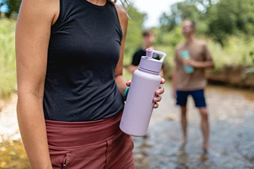 Simple Modern Water Bottle with Straw and Chug Lid | Insulated Stainless Steel Bottle for Sports Gym | Summit Collection | 950ml | Graphite — view 5
