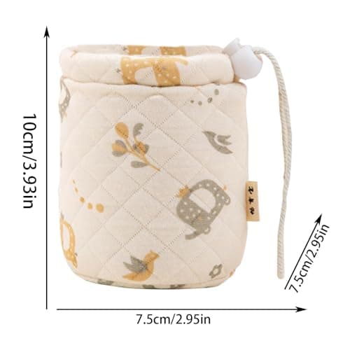 Insulated Baby Bottle Bags | Baby Bottle Cover | Baby Bottle Warmer Bag | Toddler Feeding Bottles Covers | Baby Bottle Protectors | Milk Bottle Insulation Cover | Non Slip Warmer Sleeves, 150ml, Refer — view 2