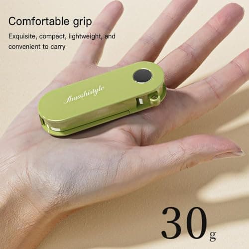 Household Folding Storage Paring Peeler, Portable Compact Size Kitchen Multi-Function Paring Knife Sharp Stainless Steel Blade Scraper Knife Suitable for Camping Picnics and Travel (Yellow) — view 6