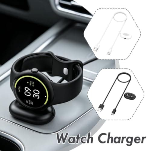 Magnetic Charger Compatible with Google Pixel Watch 4, USB-C Travel Dock — view 2