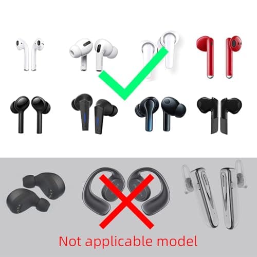 Leeneen 5 Pack Wireless Headphones Anti-Lost Rope,Soft Silicone Anti-Lost Airpod Neck Strap Lanyard for Airpods pro12345,for Running,Fitness,Dancing (pink white) — view 3
