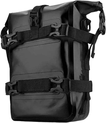 2 Set of Motorcycle Crash Bar Bag Waterproof Bag for Bicycle Dirt Bike Motorbike — view 3