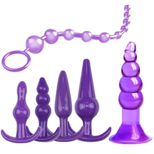 6-Pack Style A Purple Elastic Silicone Hip Trainer