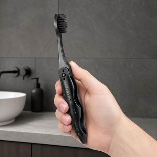 Bmeigo Travel Toothbrush Set of 2 Folding Toothbrushes Medium Soft Bristles — view 5