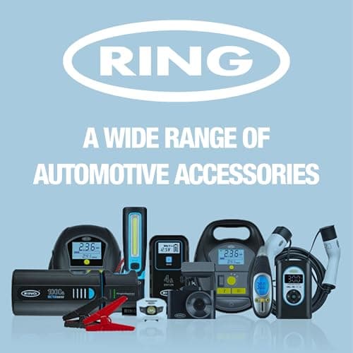 RING Shockproof Rubber LED Torch, 2 x AA Batteries Included — view 2