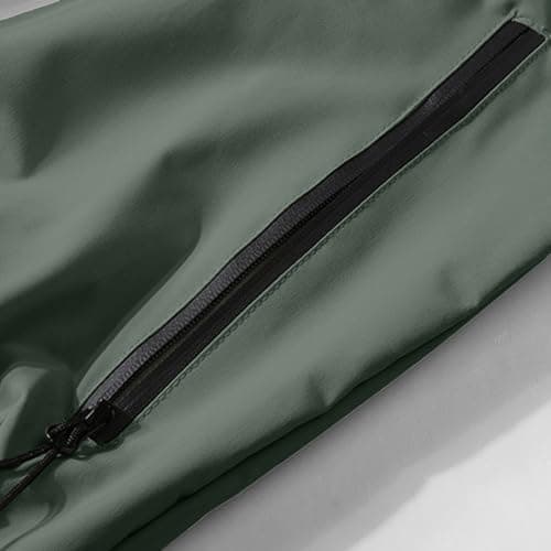 Lightweight Waterproof Jacket, Casual Outdoor Raincoats with Hooded, Breathable Zip Up Softshell Jackets with Pockets, for Spring Fall Winter — view 4