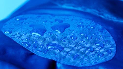 aZengear Self-Adhesive Repair Patches (30+ Colours) for Down Jackets, Puffer Coats, Tents, Upholstery - Waterproof, Tear-Cold-Heat-Resistant Nylon Polyester Fabric (11 Pcs, Blue) — view 6