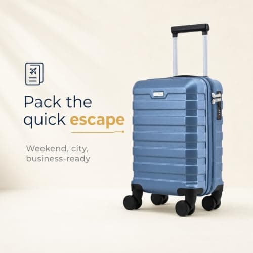 RMW Suitcase Ryanair Underseat Cabin Bag 40x30x20cm with Removable Wheels — view 6
