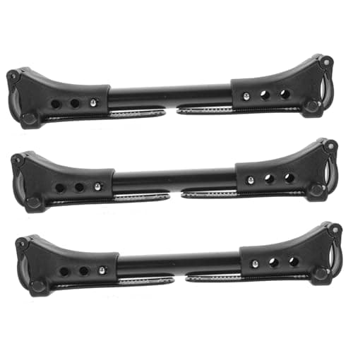 Adjustable Baby Stroller Connector Aluminum Lightweight 3pcs Black