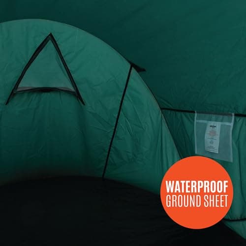 Milestone Camping Pop Up Tent / 2 Person Water-Resistant Tent with Carry Bag Included — view 6