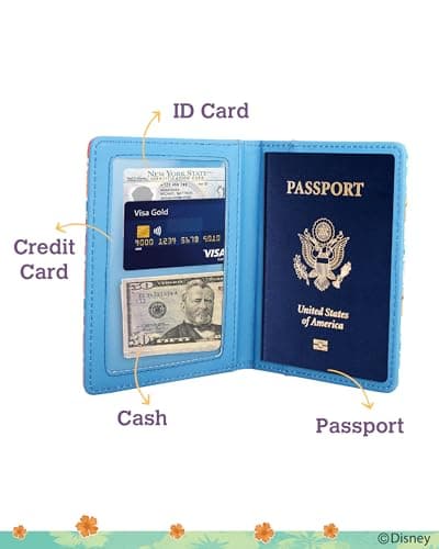 Disney Lilo & Stitch Passport Holder Travel Accessories - Officially Licensed, Multicolor, Classic — view 2