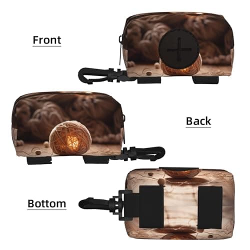 wool yarn Pet travel garbage bag storage bag Essentials for hiking or camping in the countryside Ensure you have an enjoyable experience — view 2