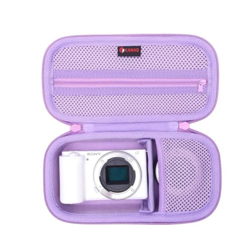 XANAD Hard Camera Case for Mirrorless Digital Camera and Lens Purple