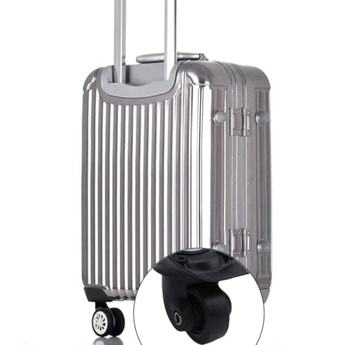 Keenso Luggage Wheels Replacement,Travel Suitcase Caster Repair Kits with Screw — view 2