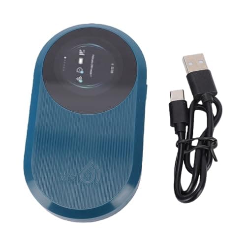 SIXRUN 4g Wifi 6 Mobile Hotspot, 3000mah 32 Devices (Blue) — view 6