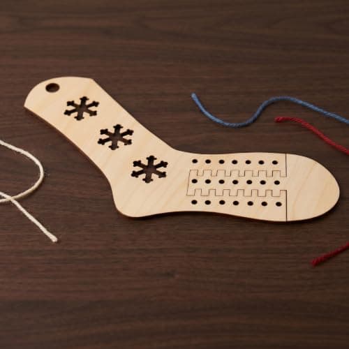 Hoement 4pcs Wood Sock Blocking Board, Portable Multi Project Organizer — view 6