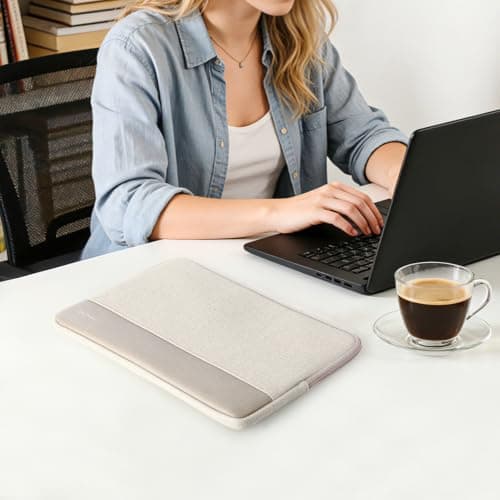 LETREEN Laptop Sleeve for 13-inch 14-inch New MacBook Pro M5 Pro/Max (2026) — view 5