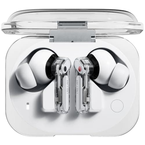 Nothing Ear (3a) Noise Cancelling Earbuds, 45dB Hybrid ANC, 12mm Driver with Hi-Res Audio and Bigger Bass, 6 Mics for Clear Calls & Recording, Dual Connect Bluetooth Earphones for Sport, Travel, Work