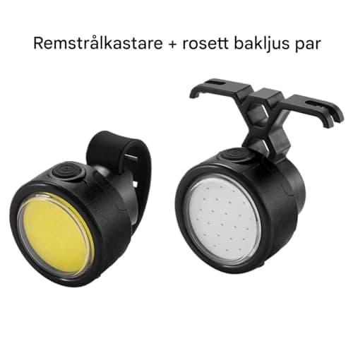 Bike Headlight 3-Mode with Strap Waterproof Lamp — view 6