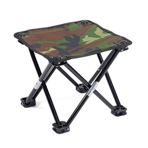 iplusmile Camouflage Stool Portable Chair Folding Fishing for Travel