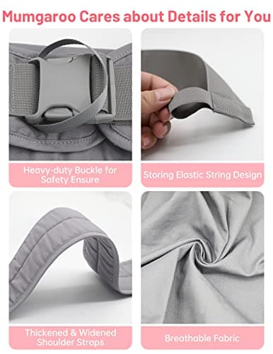 Mumgaroo Adjustable Baby Sling, Breathable Toddler Carrier for 0-36 Months — view 6