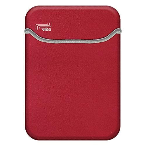 VIBE 10 inch Neoprene Case Sleeve, Compatible for Surface Go 10", iPad Air, iPad 2,3,4 9.7, Samsung Tab A7, Tablet Galaxy Tab E 9.6 & HUAWEI MediaPad Red