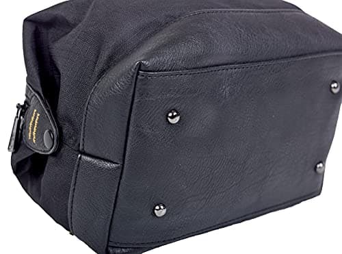 JCB - Black Rip Stop Nylon PVC Base Waterproof - Travel Wash Bag - Zipped Travel Bags for Men - Travel Accessories - JCBWB02 — view 5