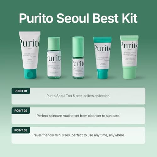 PURITO Best Kit Skincare Set for Sensitive Skin, 104mL — view 4