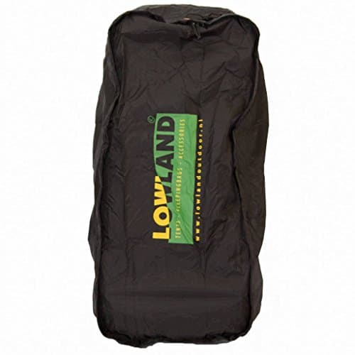 LOWLAND OUTDOOR® Rain and transport cover for backpacks - water resistant < 85 L - 304 g, black — view 3