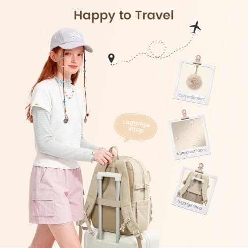 LOVEVOOK School Bag for Girls Laptop Backpack Womens Ladies Work Rucksack — view 5