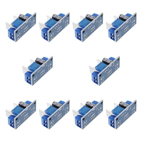 Ciieeo 10pcs Adjustable Voltage Regulator Module Dc-dc Step-down Converter Board with Wide Input Range High-efficiency Buck Converter for Car and Home DIY Power Supply Projects