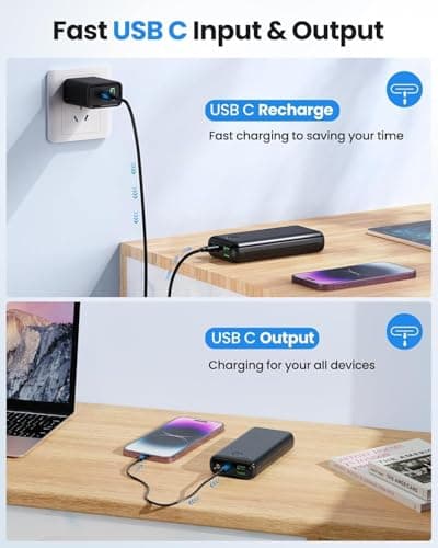 Power Bank 27000mAh 22.5W Fast Charging USB C Portable Charger — view 6