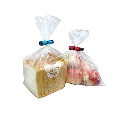 Premium Grade Food Bag Squeeze Clips Bread Clips Rubber Lid Non-slip Sealer Bag Cinches Easy Use Lock 6 Pcs — view 5